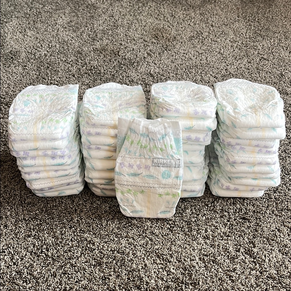 Set Of 41 Size 1 Diapers Kirkland Brand